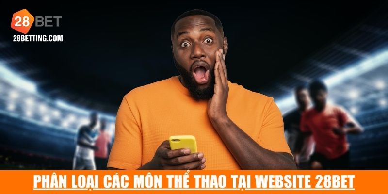 Phân loại các bộ môn thể thao có tại website 28bet