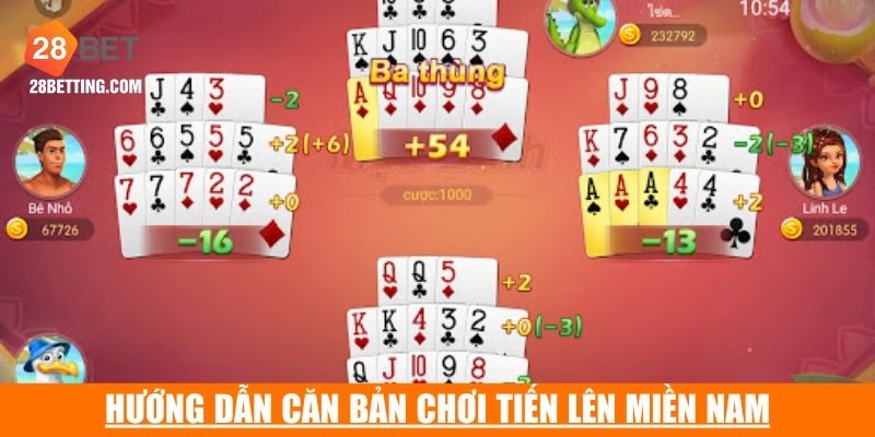 Hướng dẫn tham gia thực chiến tiến lên miền nam